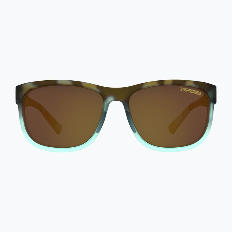 Ochelari de soare  Tifosi Swank XL blue tortoise/brown 2