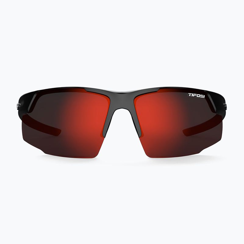 Ochelari de soare Tifosi Centus gloss black/smoke red 2