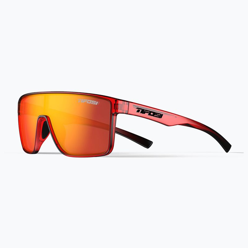 Ochelari de soare  Tifosi Sanctum crystal red fade/smoke red 3