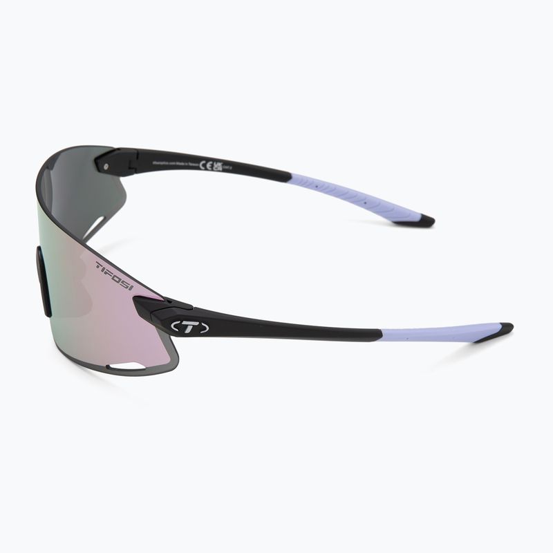 Ochelari de soare Tifosi Vogel XC matte black/violet mirror 4