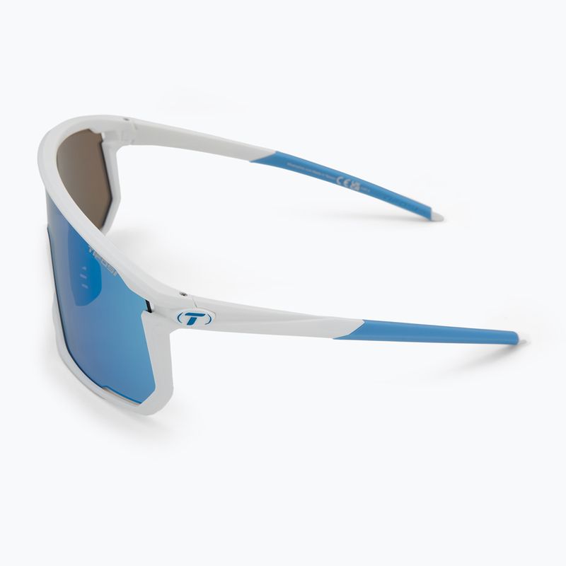 Ochelari de soare Tifosi Moab Clarion matte white/clarion blue/ac red/clear 4