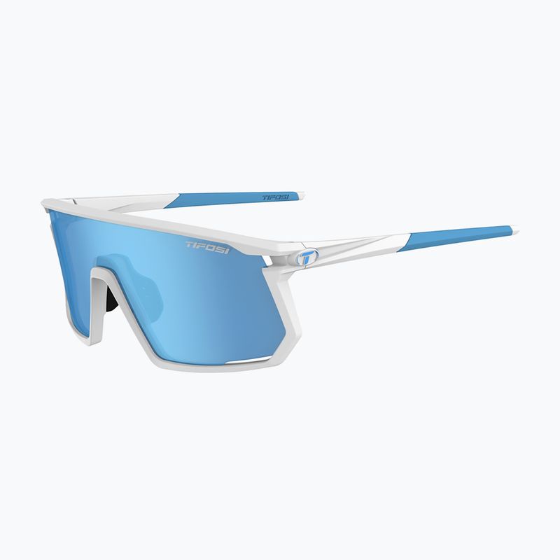 Ochelari de soare Tifosi Moab Clarion matte white/clarion blue/ac red/clear