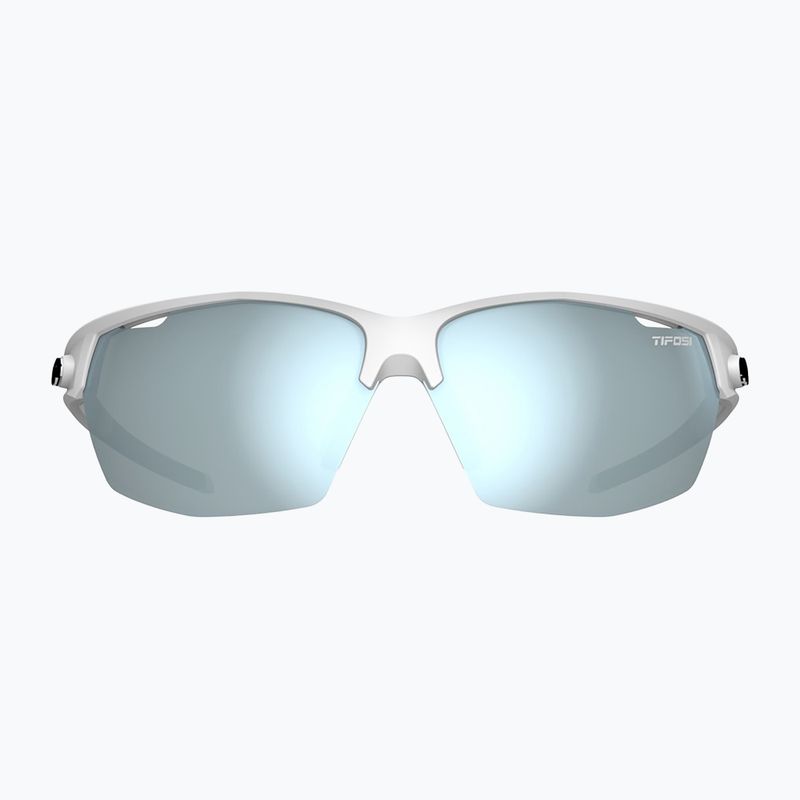 Ochelari de soare Tifosi Navar matte white/smoke bright blue mirror 2
