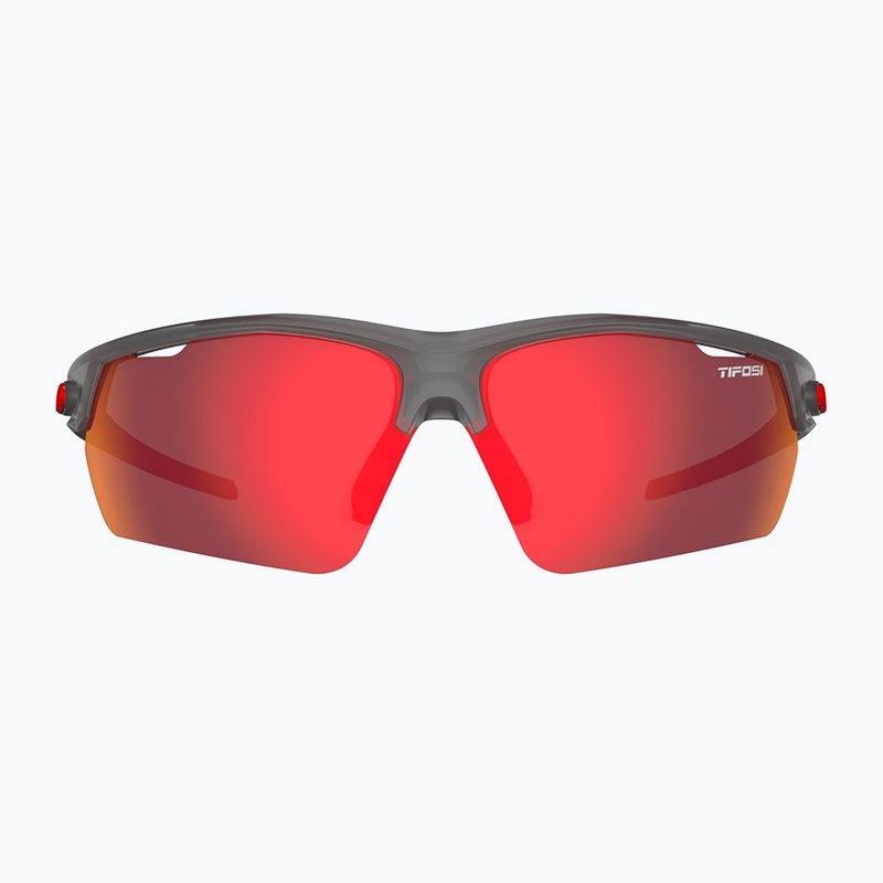 Ochelari de soare Tifosi Navar FC satin vapor/smoke red mirror 2