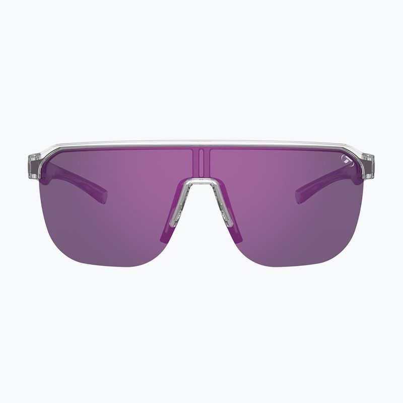 Ochelari de soare Tifosi Sanctum SL crystal clear/smoke purple mirror ar 2