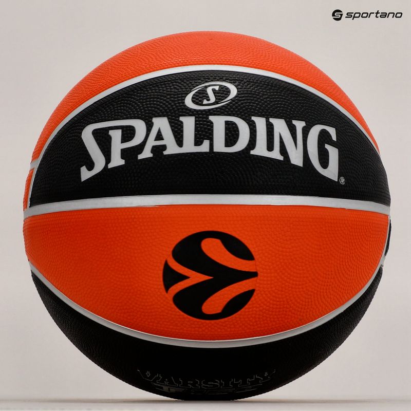 Spalding Euroleague TF-150 Legacy baschet portocaliu și negru 84506Z 4