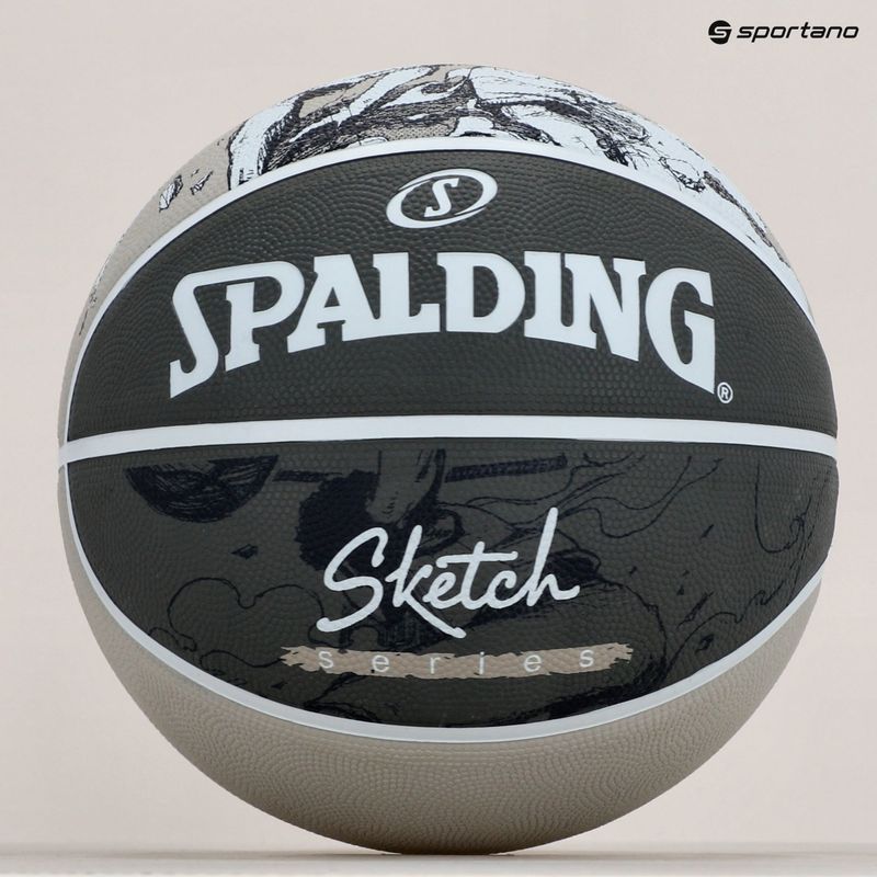 Spalding Sketch Jump baschet negru 84382Z 6