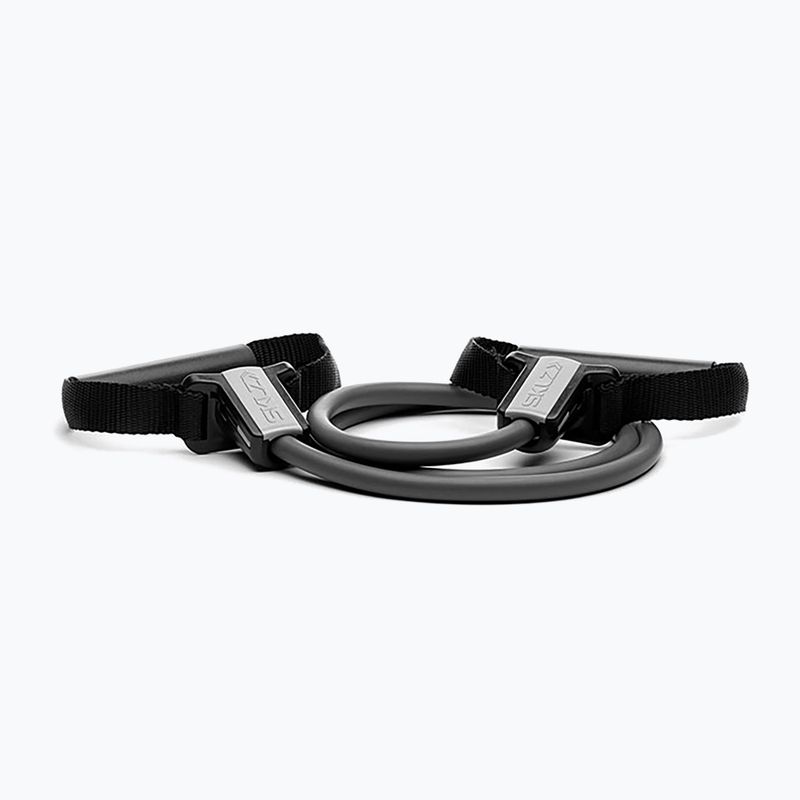 Set de benzi de rezistență SKLZ Resistance Cable Set 25lb (4´Cable + Flex Handle + Door Anchor) portocaliu/negre