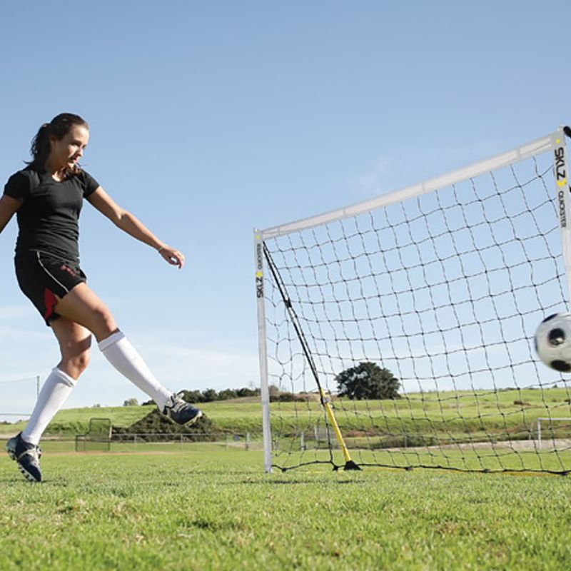 SKLZ Pro Training Goal poartă de fotbal 560 x 190 cm alb și galben 3269 2