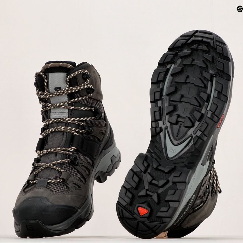 Cizme de trekking pentru femei Salomon Quest 4 GTX magnet/negru/soare 19