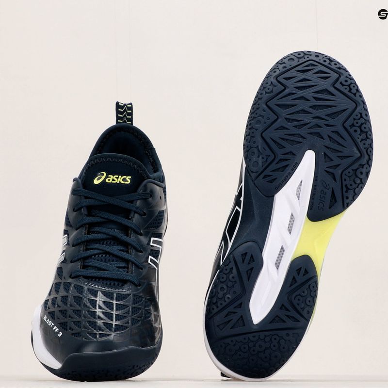 Pantofi de handbal pentru bărbați ASICS Blast FF 3 albastru francez / alb 19