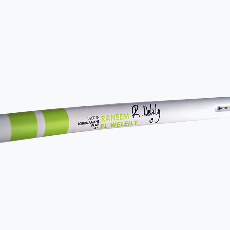 Rachetă de squash Harrow Raneem Vapor 115 white/ black/ lime 2