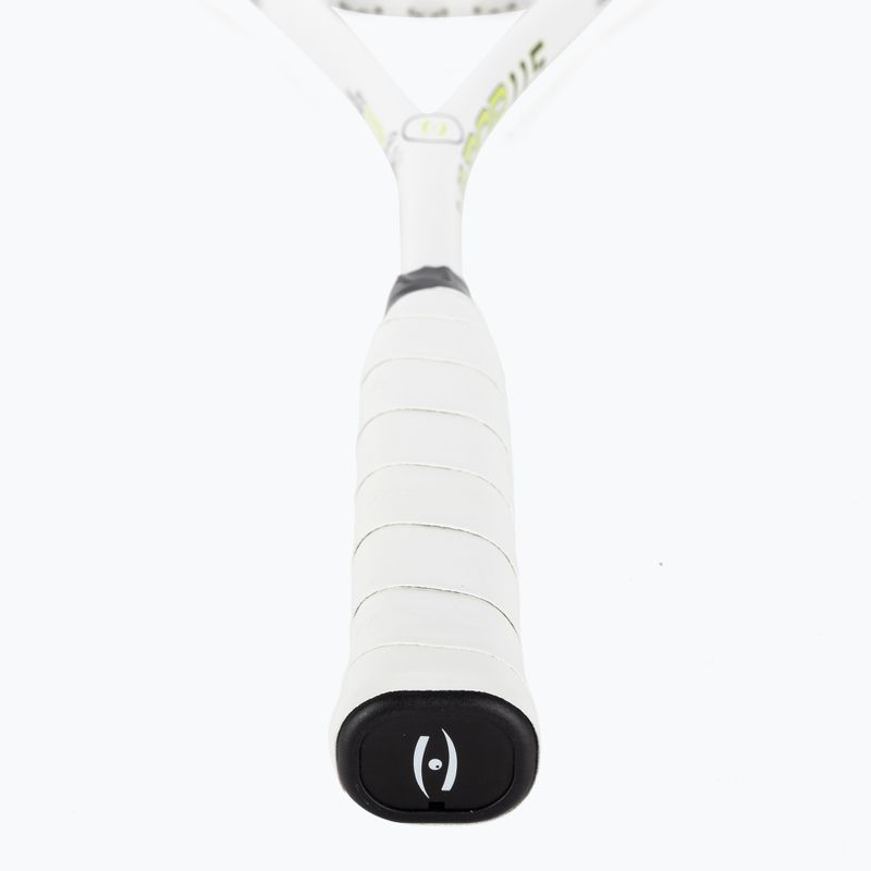 Rachetă de squash Harrow Vapor 115 Raneem El Welily Signature white/lime 3