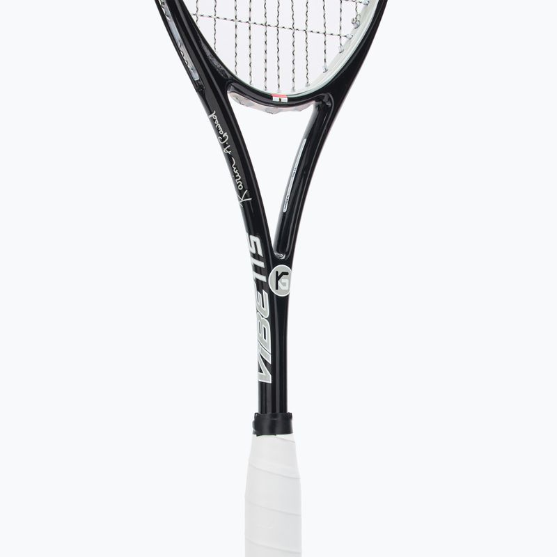 Rachetă de squash Harrow Vibe 115 Karim Abdel Gawad Signature negru/argintiu 4