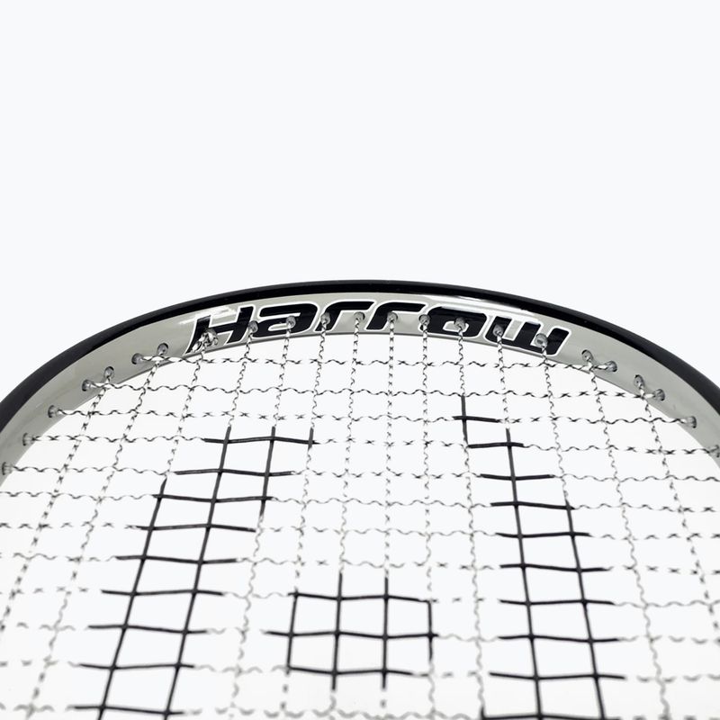 Rachetă de squash Harrow Vibe 115 Karim Abdel Gawad Signature negru/argintiu 9