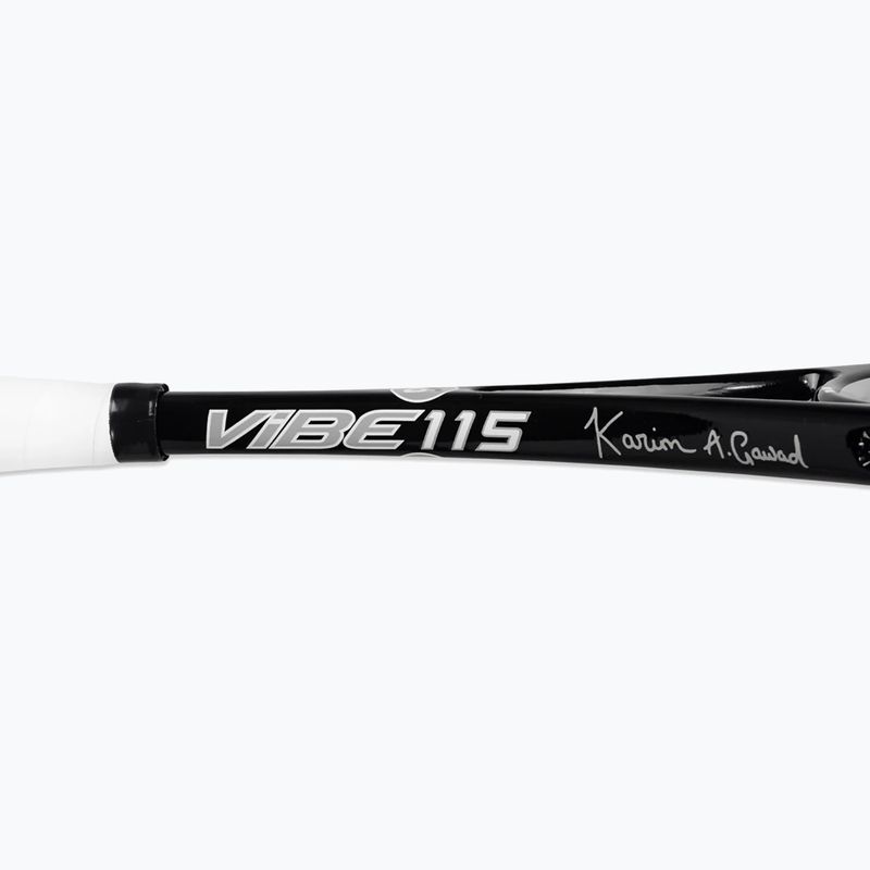 Rachetă de squash Harrow Vibe 115 Karim Abdel Gawad Signature negru/argintiu 10