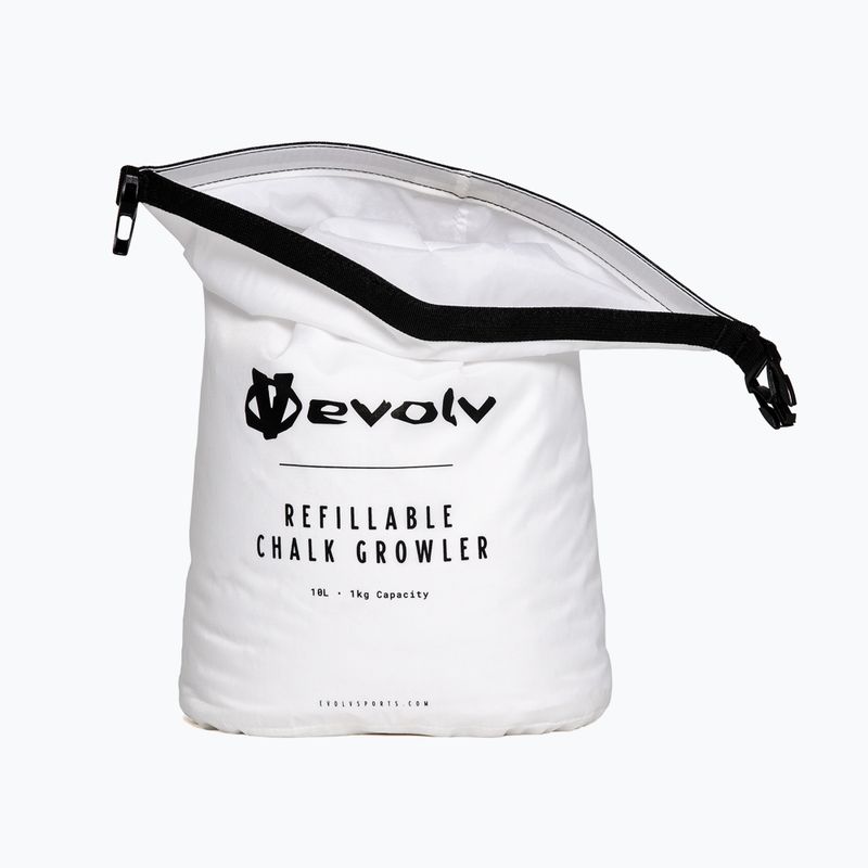 Sac pentru magnezie Evolv Chalk Growler clear 3