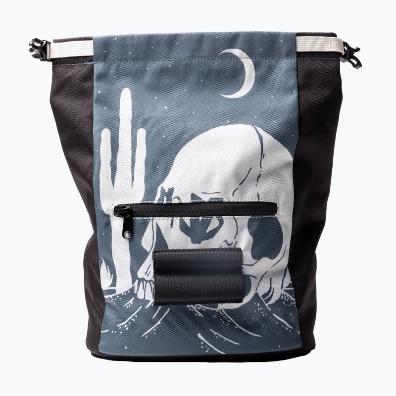 Sac pentru magnezie Evolv Chalk Bucket skull 3