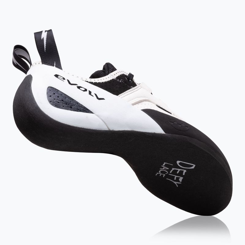 Încălțăminte de cățărare pentru bărbați Evolv Defy Lace gray/ black 3