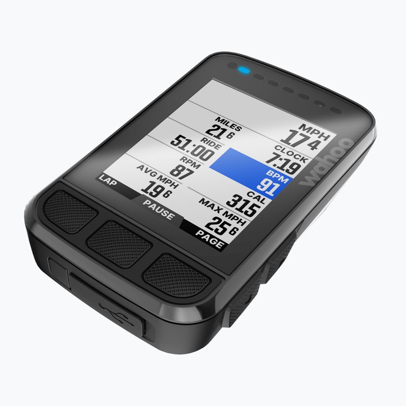 Computer de bicicletă Wahoo New Elemnt Bolt Gps Bundle, negru, WFCC5B 3