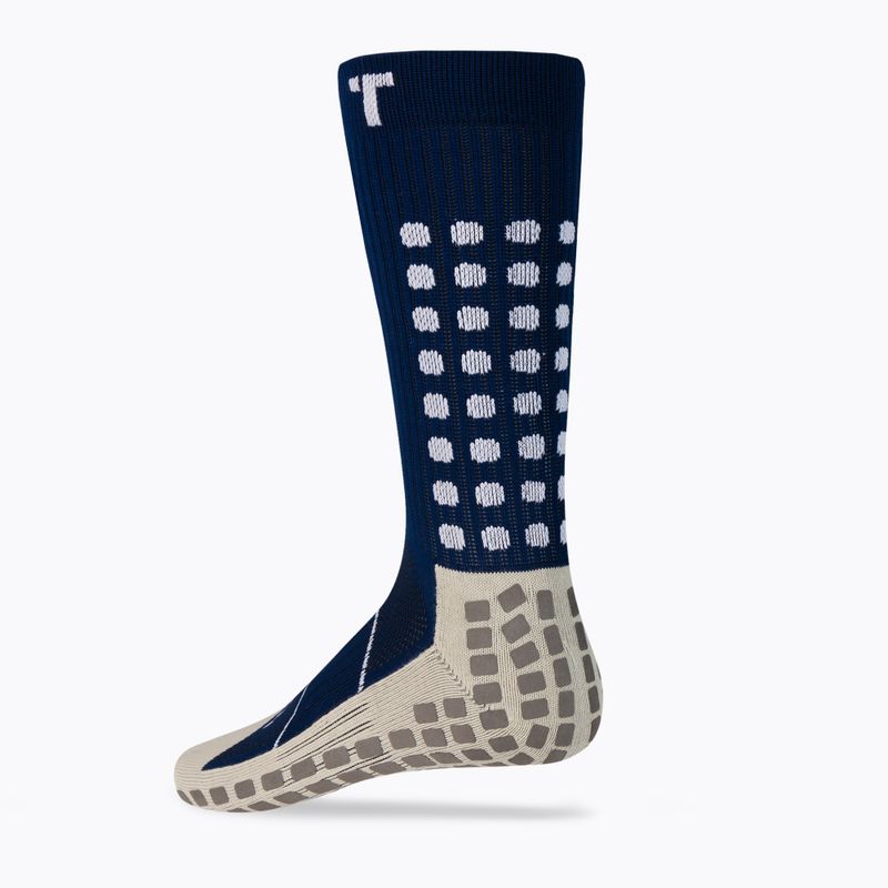 TRUsox Mid-Calf Șosete de fotbal subțiri albastru 3CRW300STHINNAVY 2