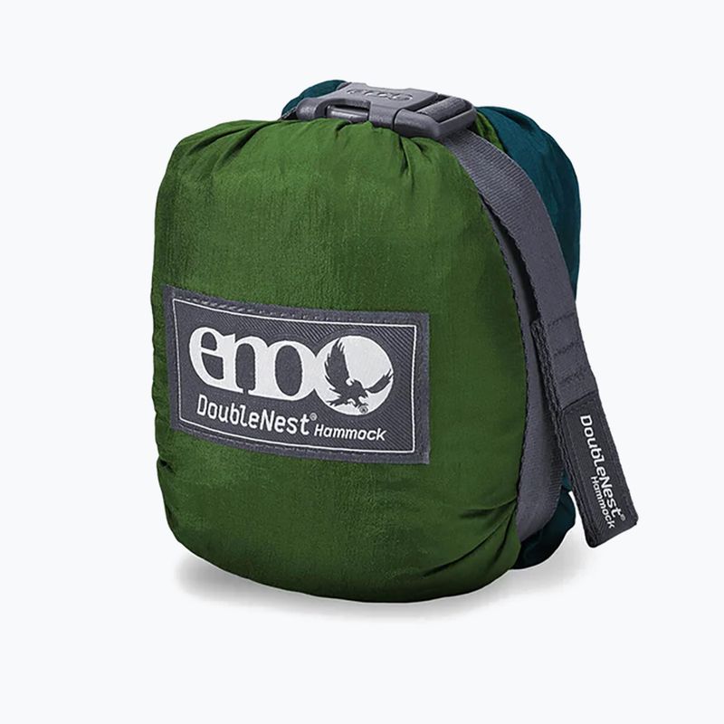 ENO Double Nest hamac de drumeție verde DN016 2