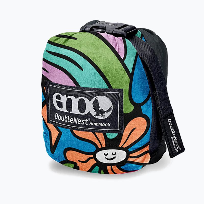 ENO Double Nest Print culoare-negru hamac de drumeție DNP345 2