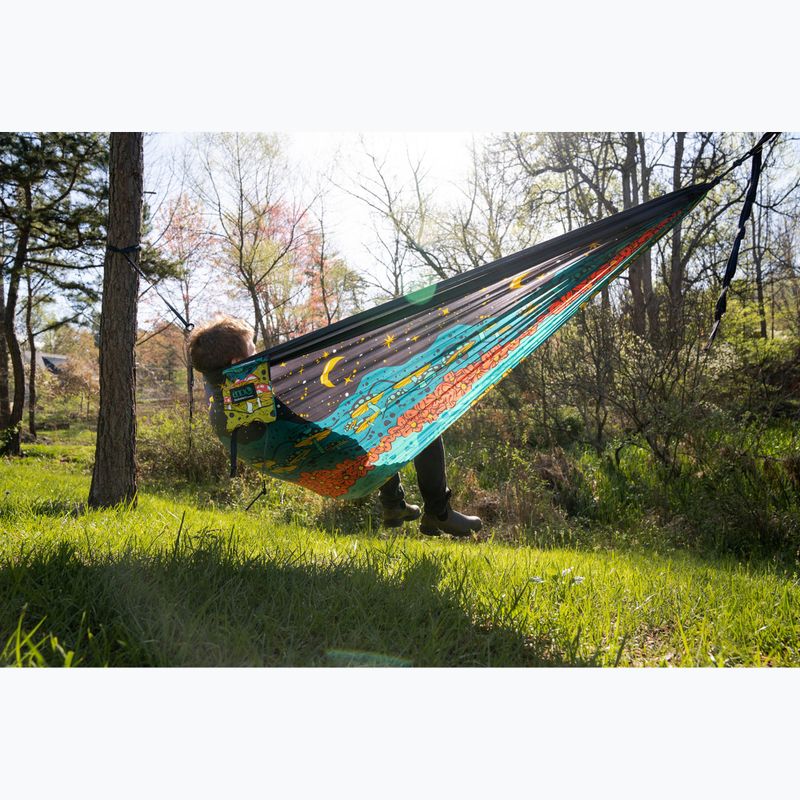 Hamac turistic ENO DoubleNest Print day to night 7