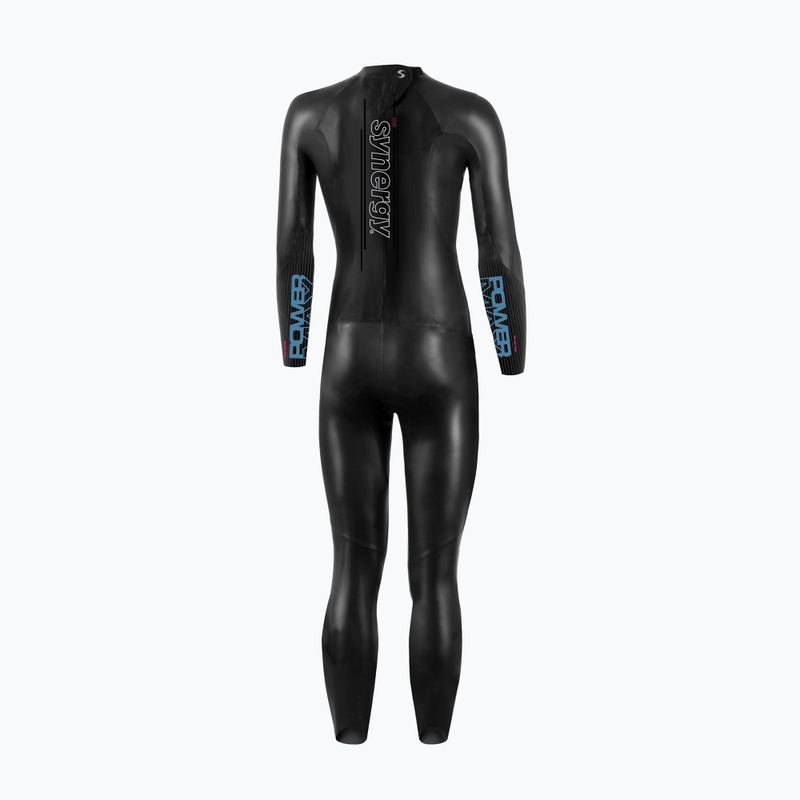 Costum de neopren de triatlon pentru femei Synergy Hyperion Full Sleeve black 2