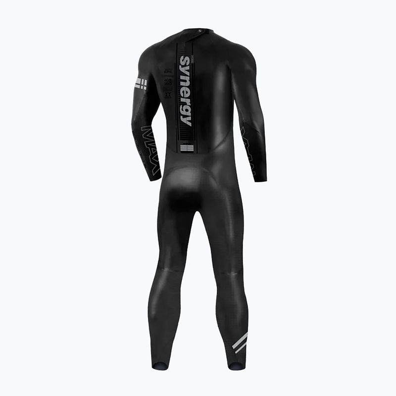 Costum de înot Synergy Hybrid EFX4 Full Sleeve Triathlon black 2