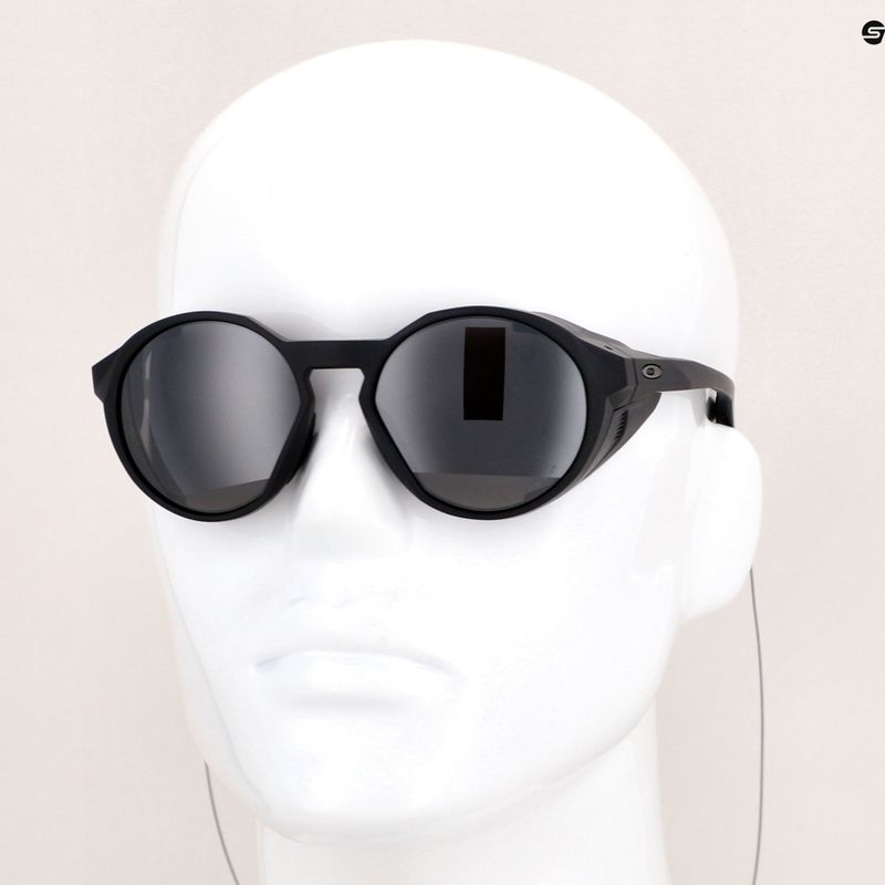Ochelari de soare polarizați Oakley Clifden negru mat/negru închis/ negru închis 14