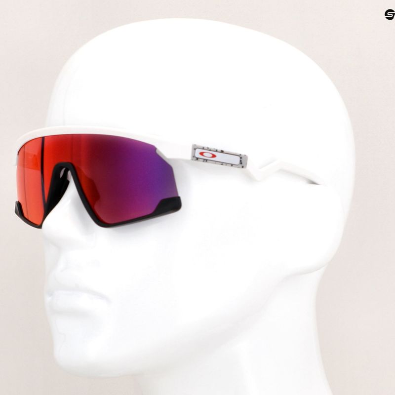 Ochelari de soare Oakley Bxtr matte white/prizm road 6