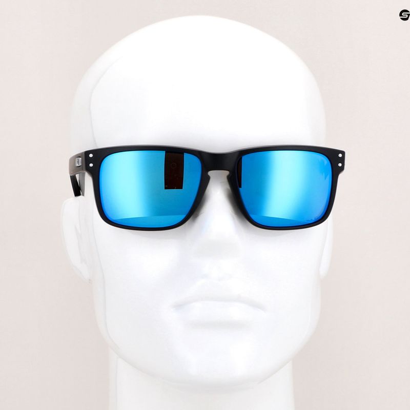 Ochelari de soare Oakley Holbrook negru mat/prizm safir polarizat 14
