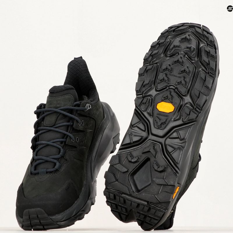 Cizme de trekking pentru bărbați HOKA Kaha 2 Low GTX negru/negru 19