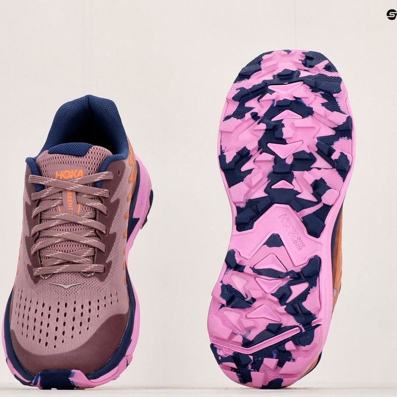 Pantofi de alergare pentru femei HOKA Torrent 3 wistful mauve/cyclamen 14