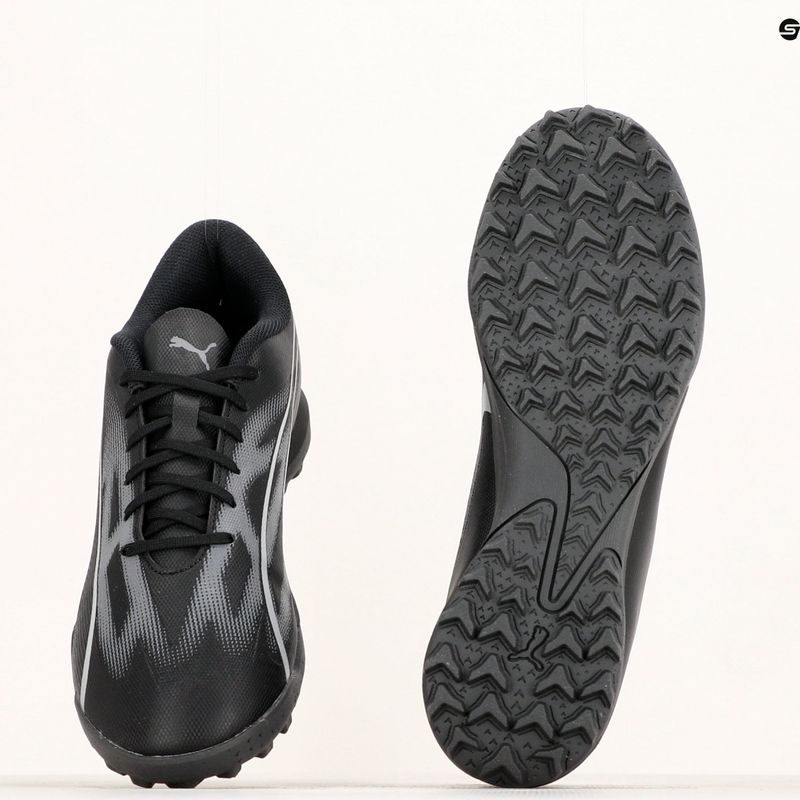 Cizme de fotbal pentru bărbați PUMA Ultra Play FG/AG puma negru/asfalt 12