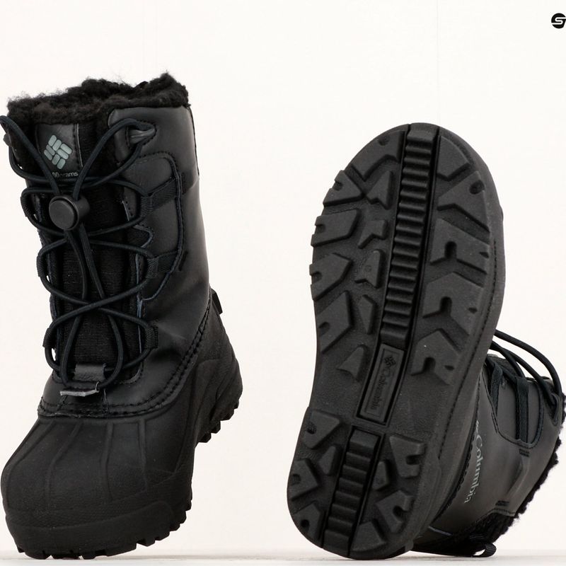Columbia Bugaboot Celsius Cizme de zăpadă pentru copii negru/grafit 21