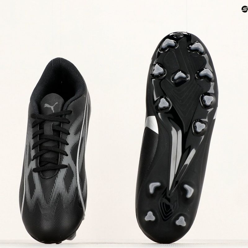 PUMA Ultra Play FG/AG Jr ghete de fotbal pentru copii puma negru/asfalt
