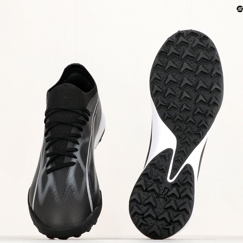 PUMA Ultra Match TT ghete de fotbal pentru bărbați puma negru/asfalt 12