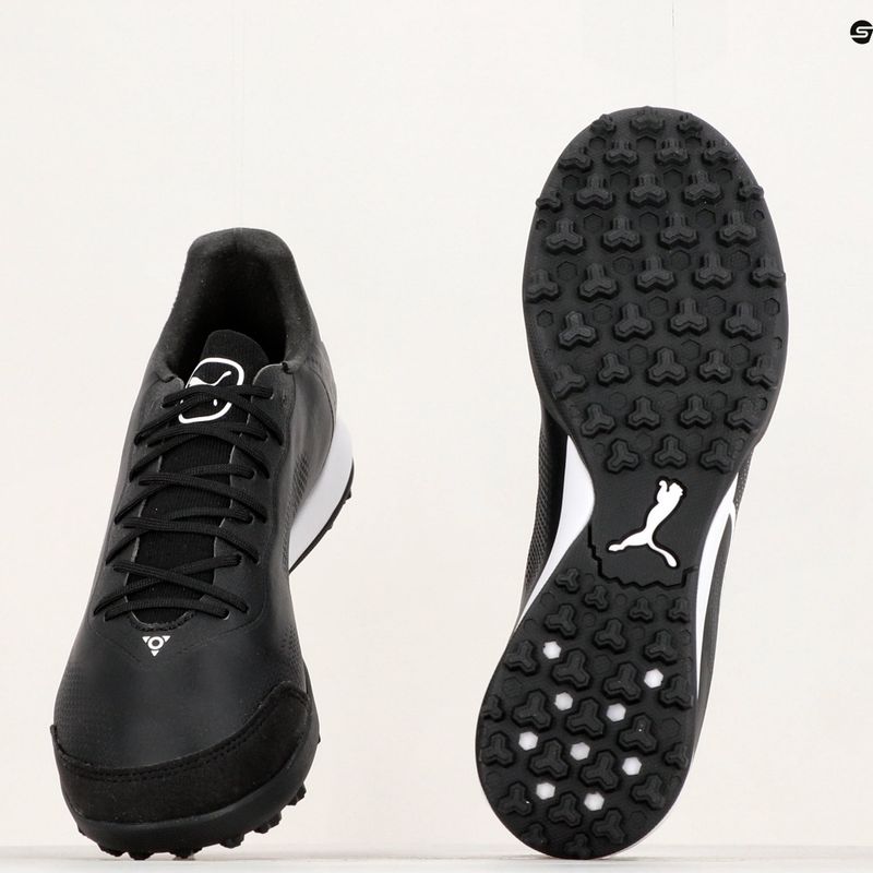 Ghete de fotbal pentru bărbați PUMA King Pro TT puma negru/puma alb 19