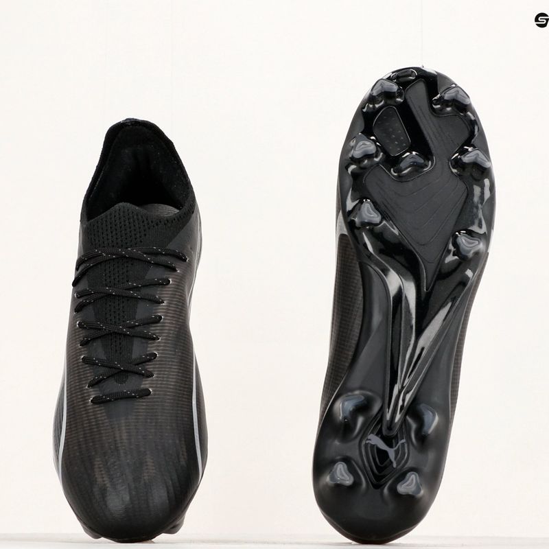 Ghete de fotbal pentru bărbați PUMA Ultra Ultimate FG/AG puma negru/asfalt 17