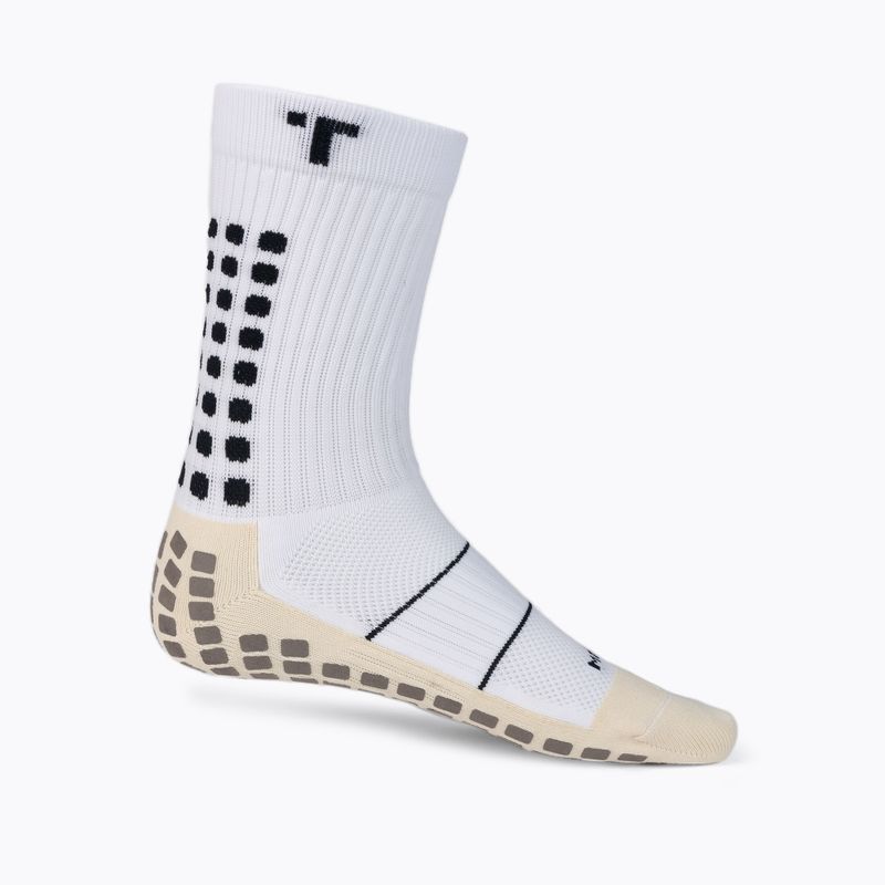 TRUsox Mid-Calf Șosete de fotbal subțiri alb 3CRW300STHINWHITE 2