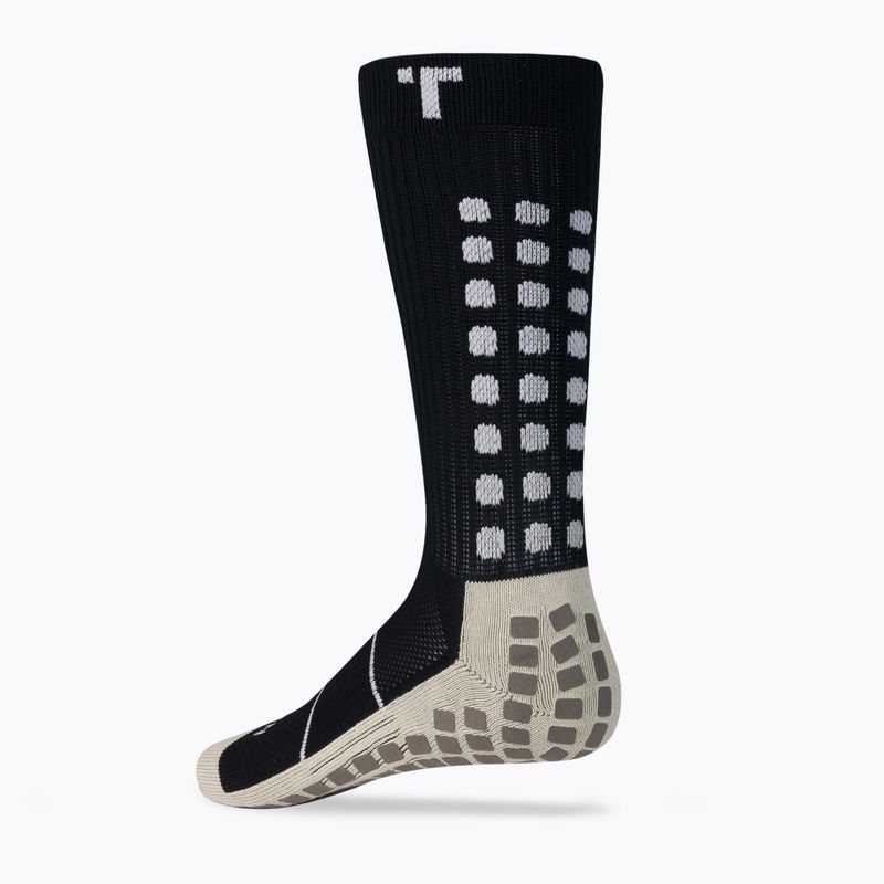 TRUsox Mid-Calf Șosete de fotbal subțiri negru 3CRW300STHINBLACK 2