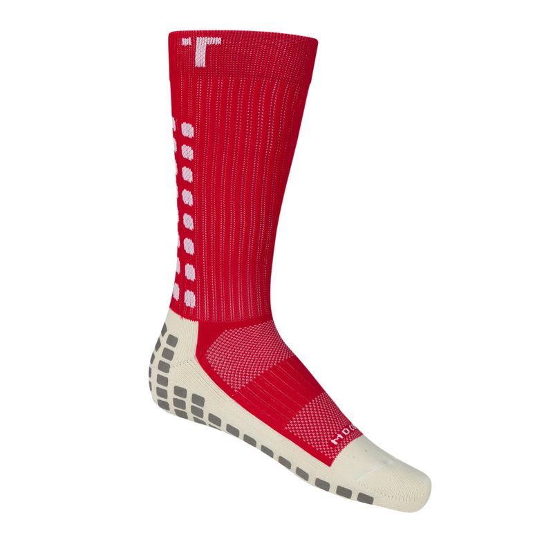 TRUsox Mid-Calf Cushion șosete de fotbal roșu 3CRW300SCUSHIONRED