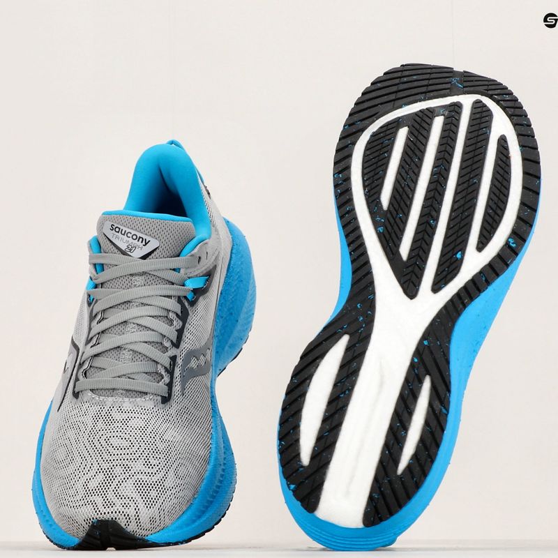 Pantofi de alergare pentru bărbați Saucony Triumph 21 echo silver 12