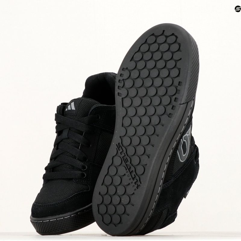 Pantofi de ciclism cu platformă pentru bărbați FIVE TEN Freerider negru HP9939 18