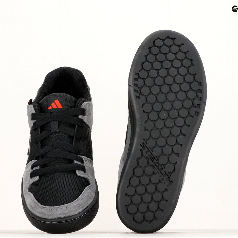 Pantofi de ciclism cu platformă pentru bărbați FIVE TEN Freerider gri/negru HP9936 19