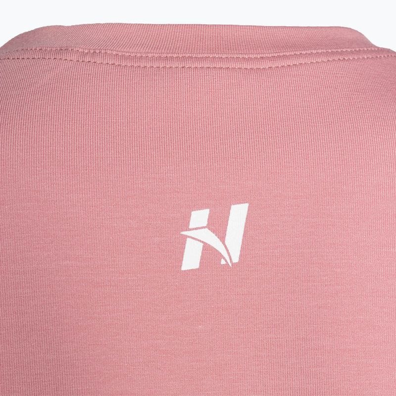 Tricou de antrenament pentru femei NEBBIA Invisible Logo old rose 9