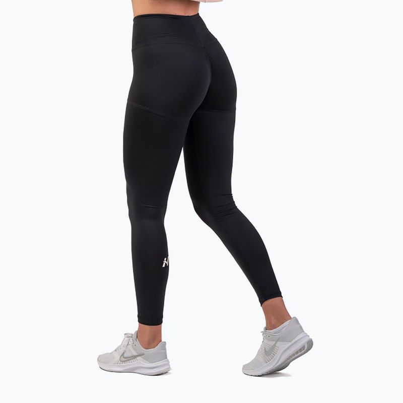 Colanți pentru femei NEBBIA Active High-Waist Smart Pocket negri 402 6