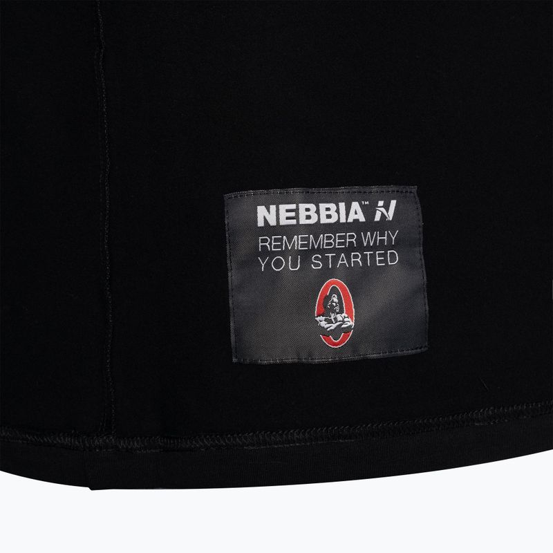 Tricou de antrenament pentru bărbați NEBBIA Golden Era negru 1920130 9